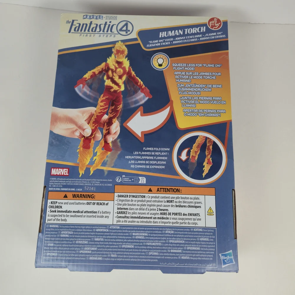 Marvel Studios Fantastic 4 First Steps- Titan Hero Series HUMAN TORCH 10